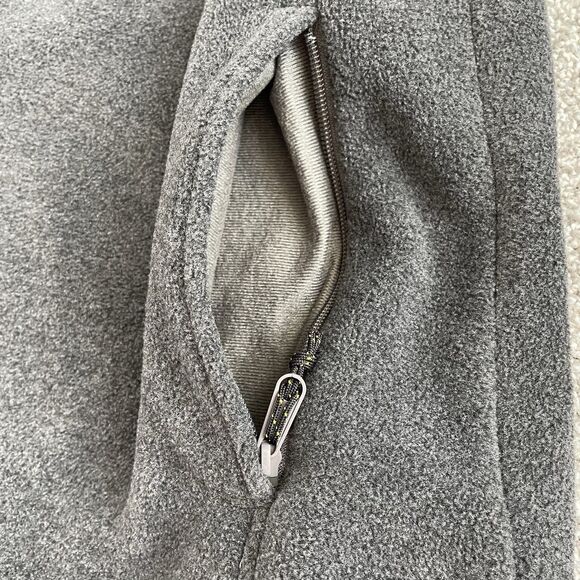 Columbia Flanker II Oregon Ducks Mens Fleece Jacket Full Zip Gray Size Large - Picture 6 of 12